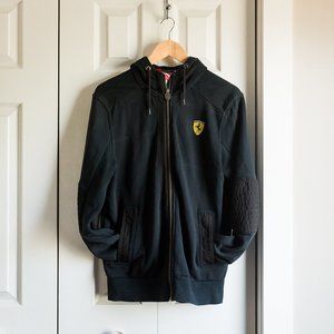 Puma Ferrari hooded zip front sweater